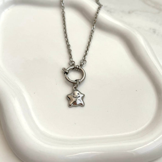 Silver Ghost Charm