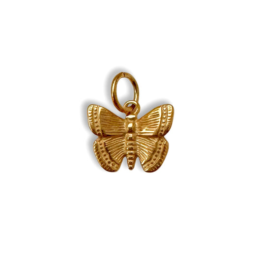 Gold Butterfly Charm