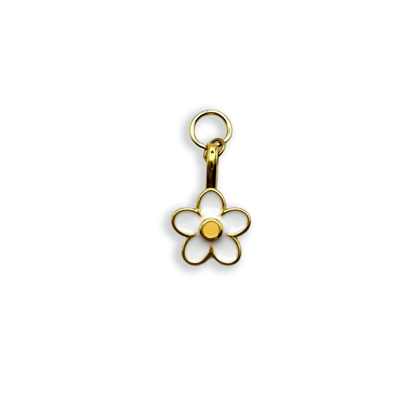 Gold Daisy Charm