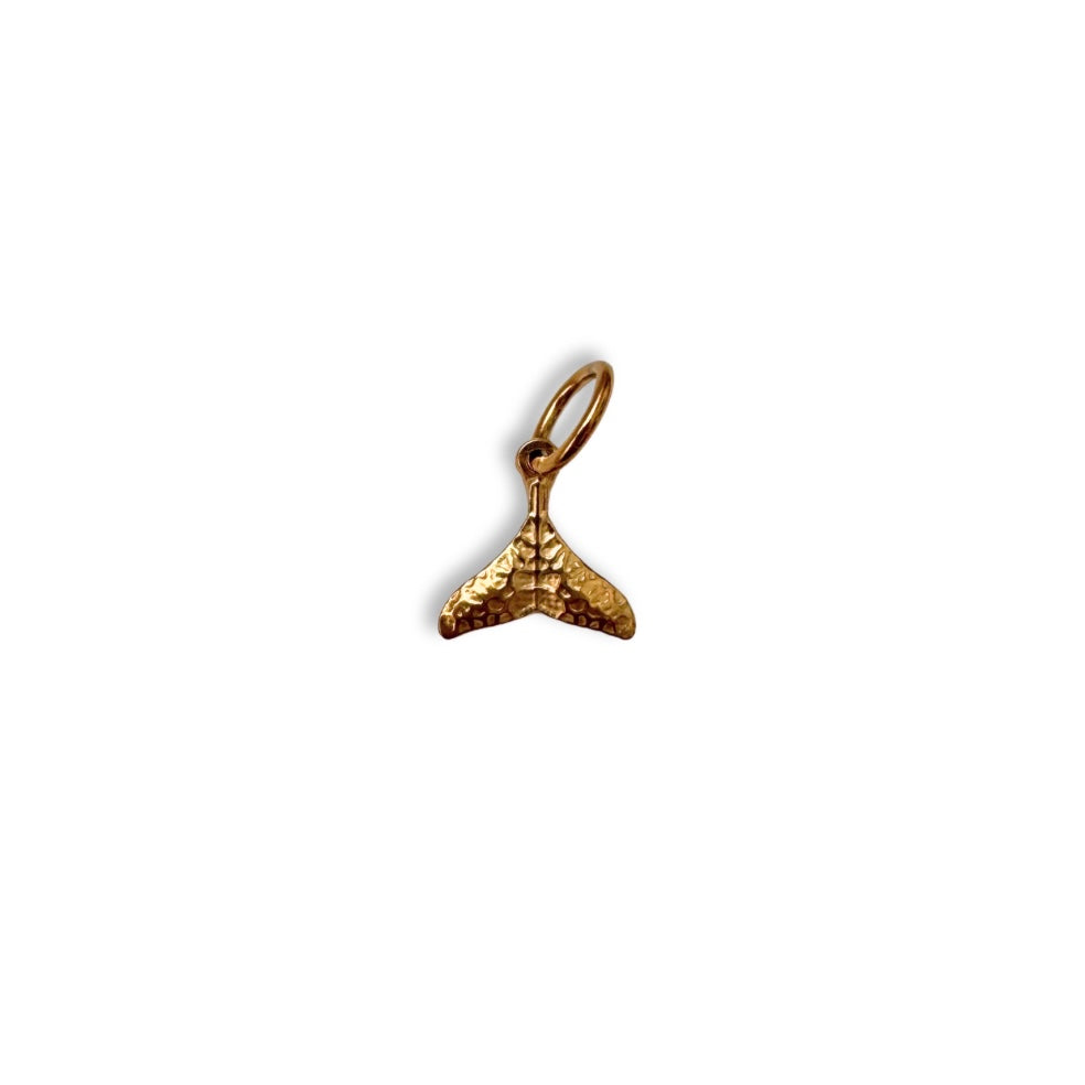 Gold Tiny Fishtail Charm
