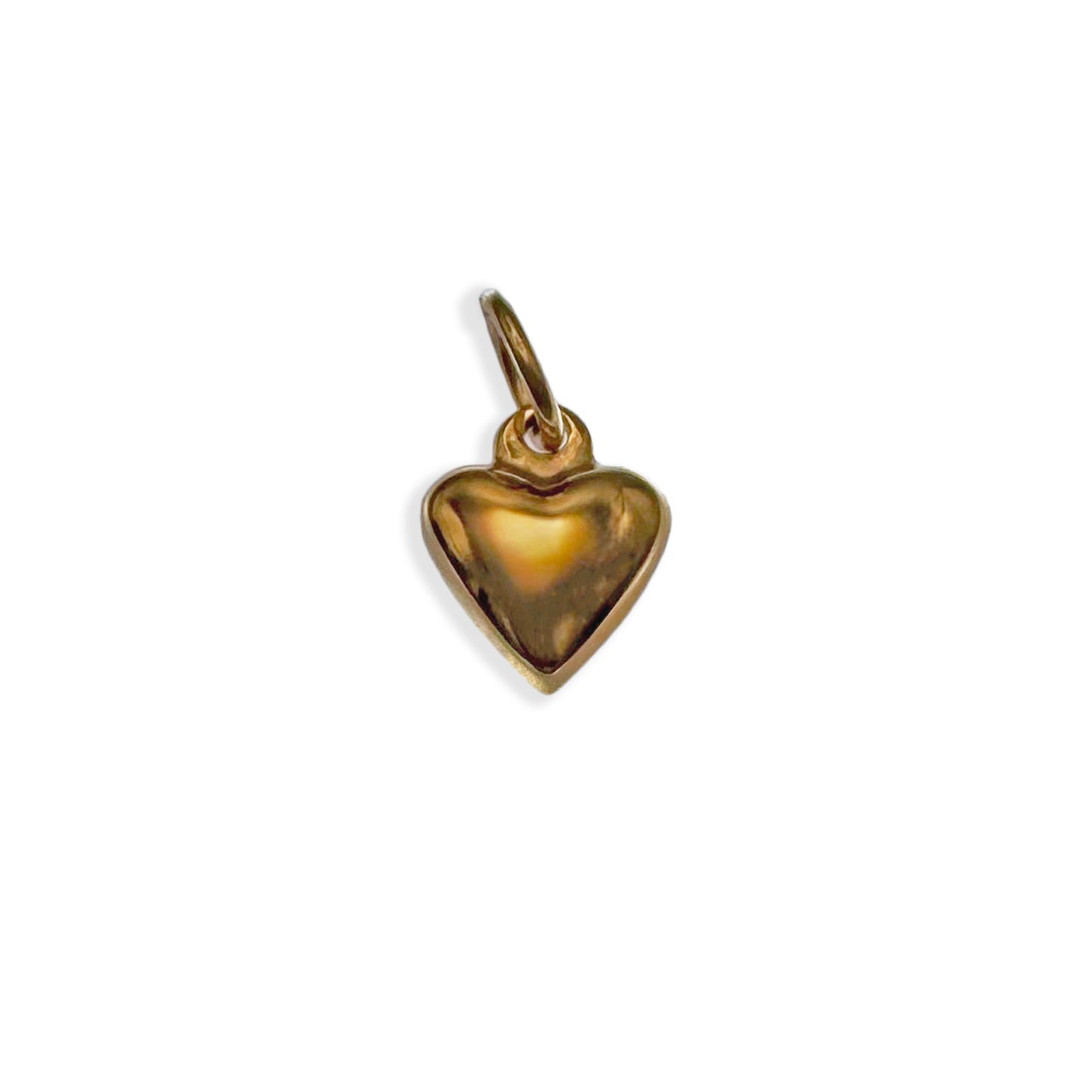 Gold Tiny Heart Charm