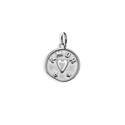 Silver Amor Charm