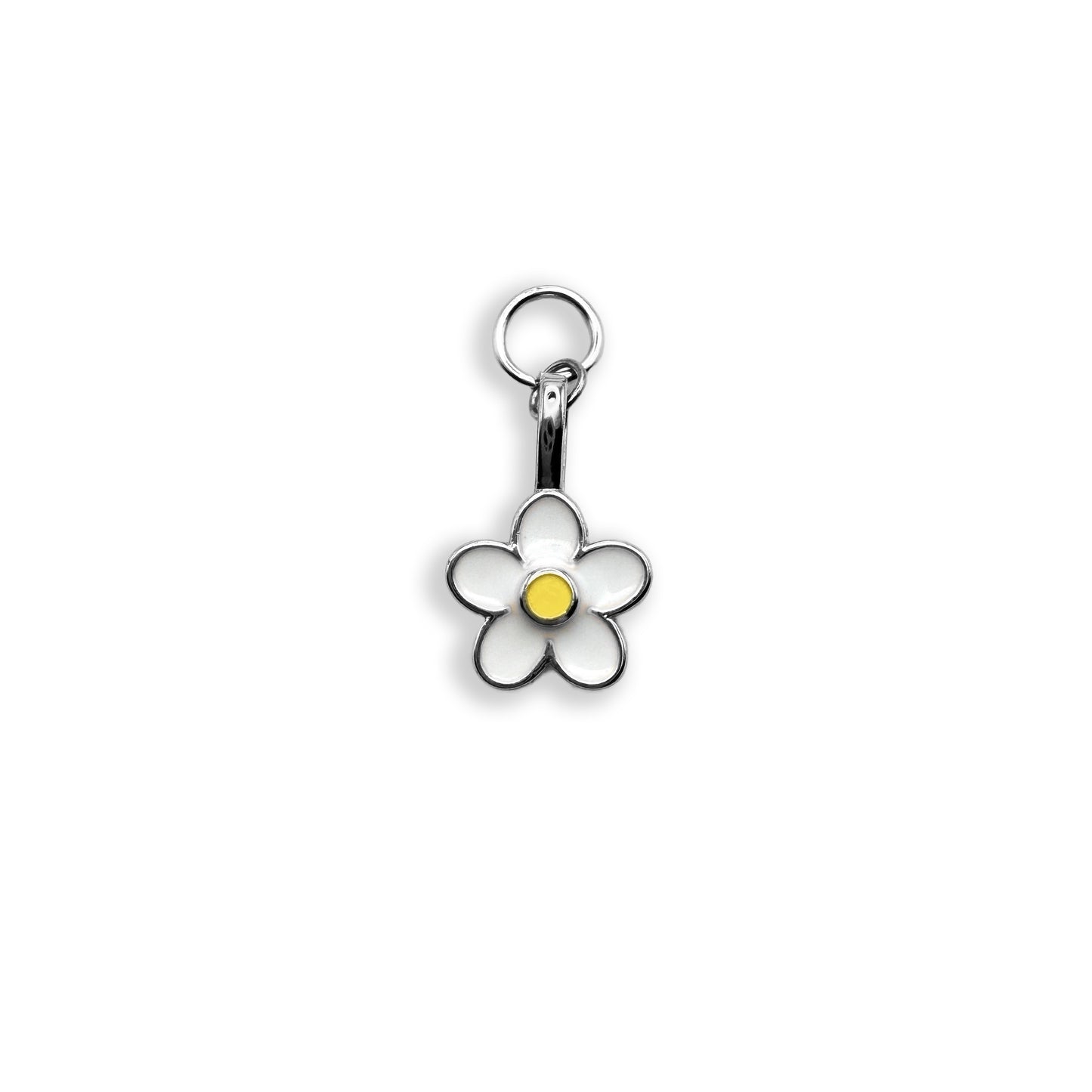 Silver Daisy Charm
