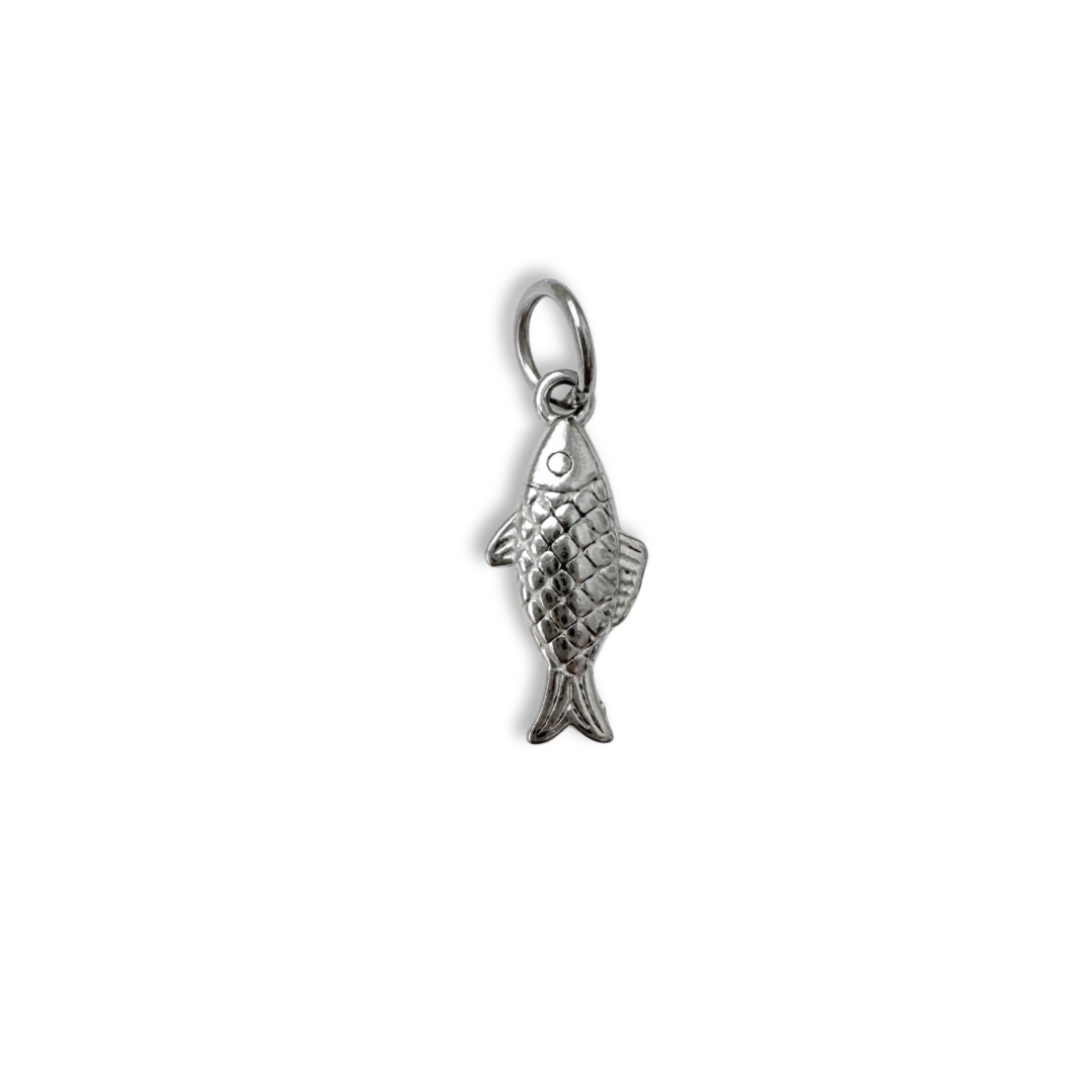 Silver Fish Charm
