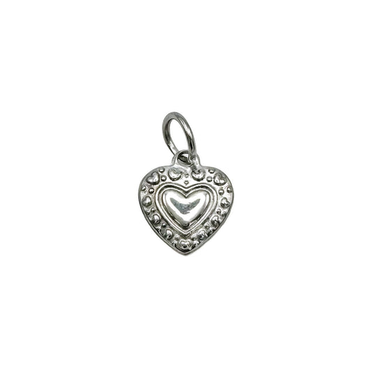 Silver Small Heart Charm