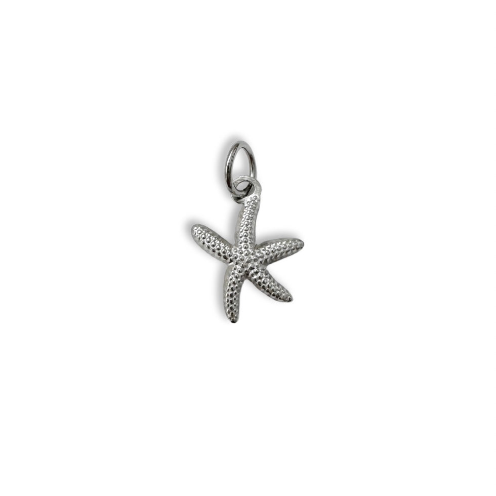 Silver Starfish Charm