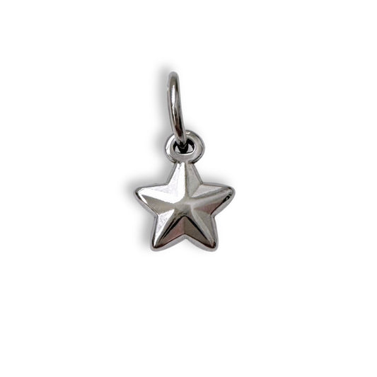 Silver Tiny Star Charm