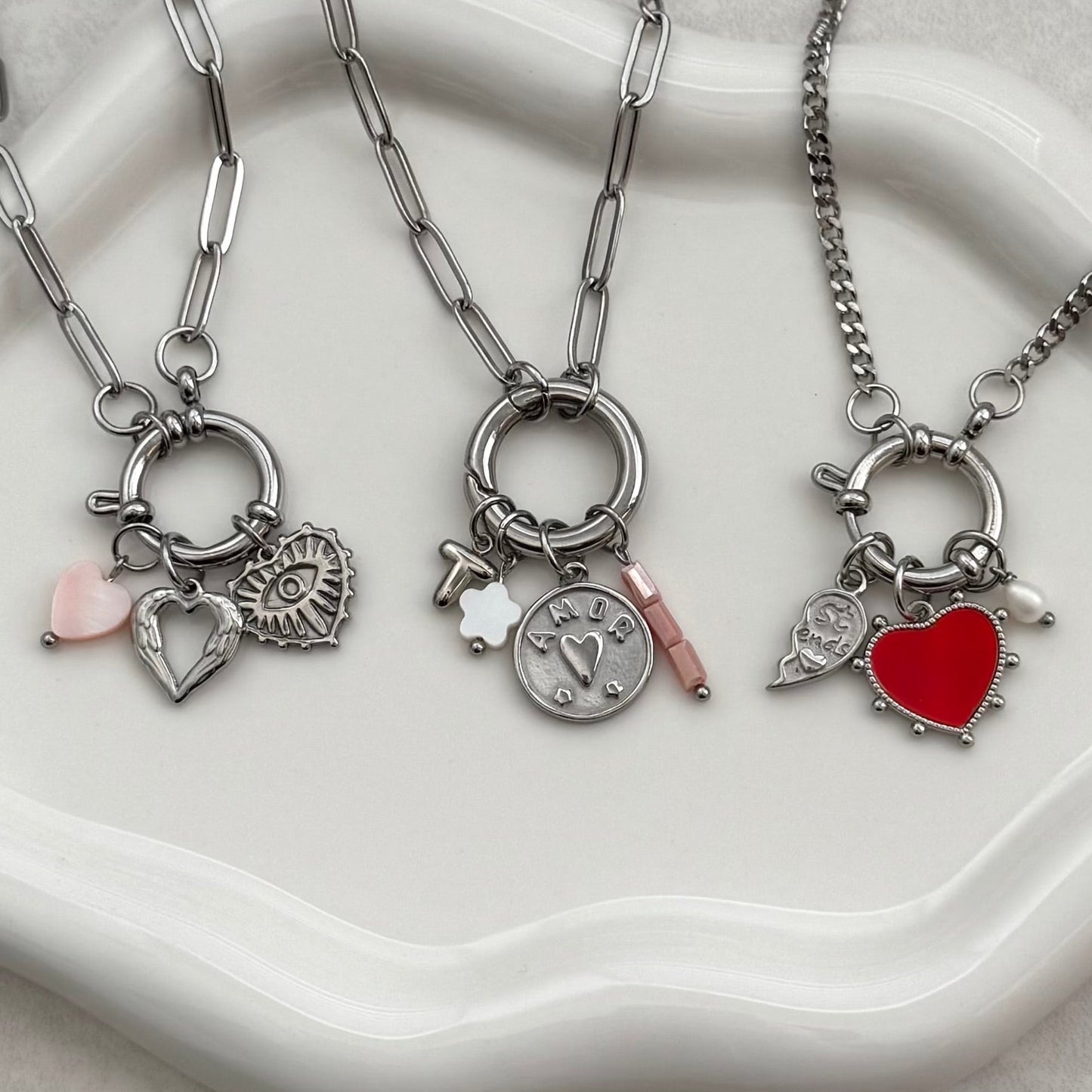 Silver Amor Charm