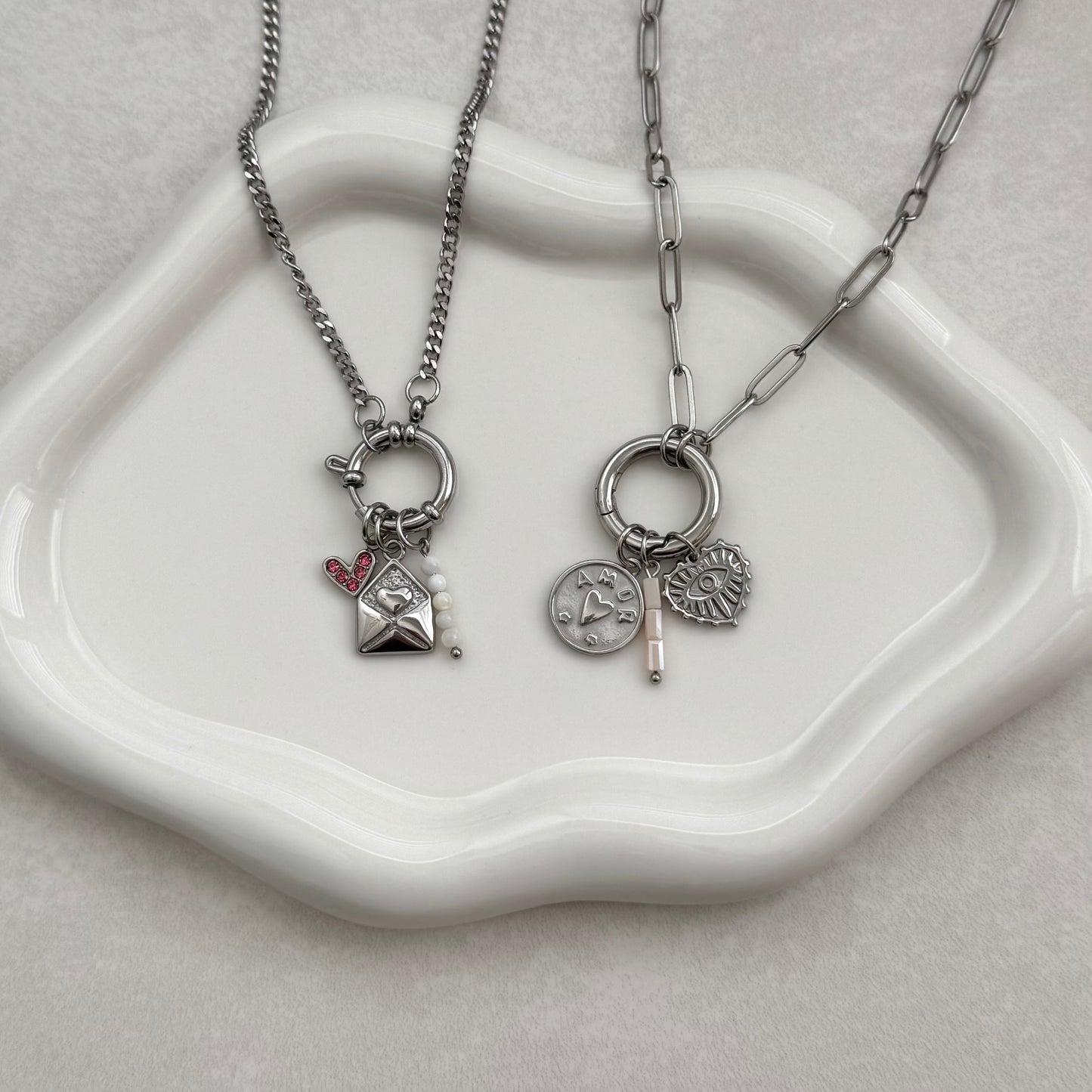 Silver Amor Charm