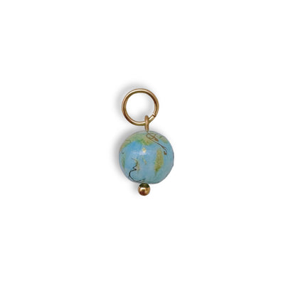Ocean Pop Beaded Charm - Gold
