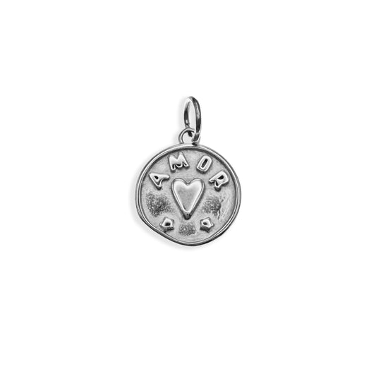 Silver Amor Charm