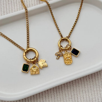 Gold Enchanted Eye Charm