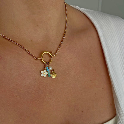 Gold Daisy Charm