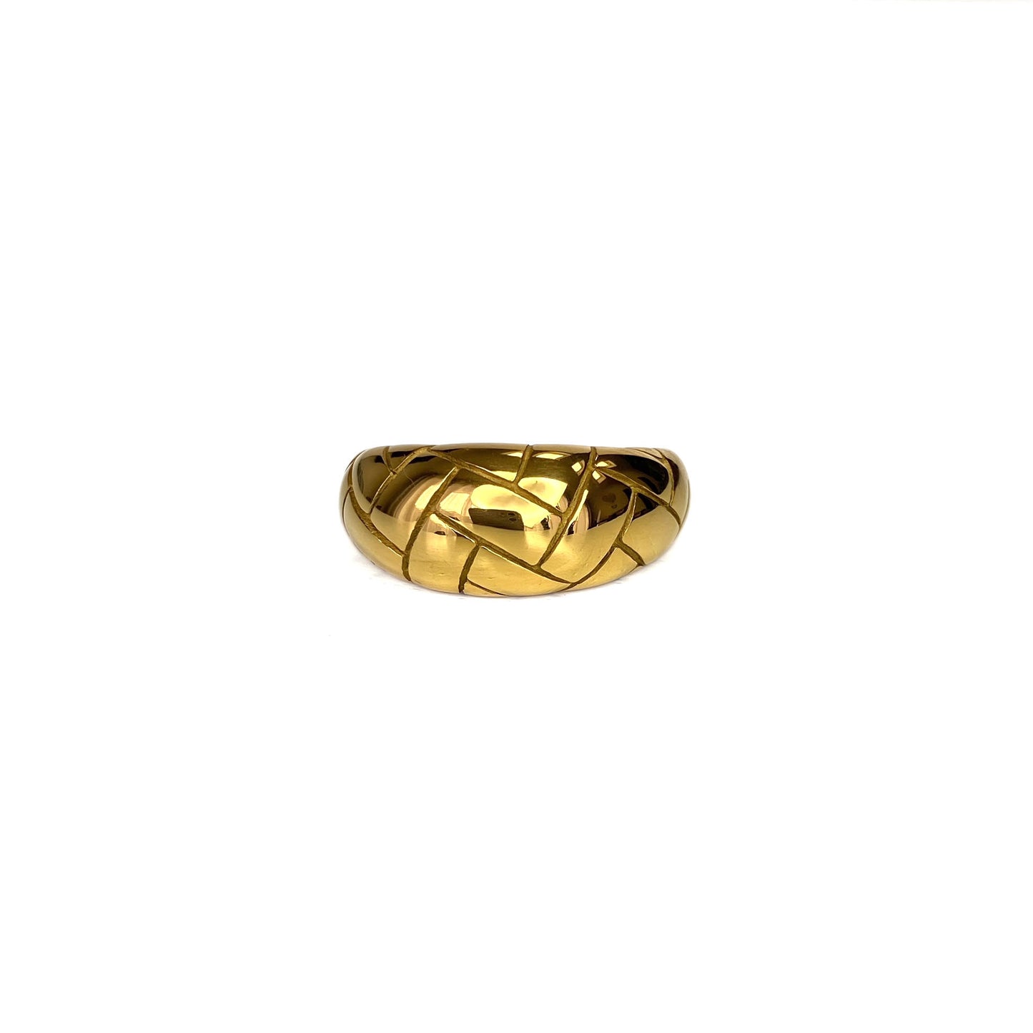 Chunky Geo Ring