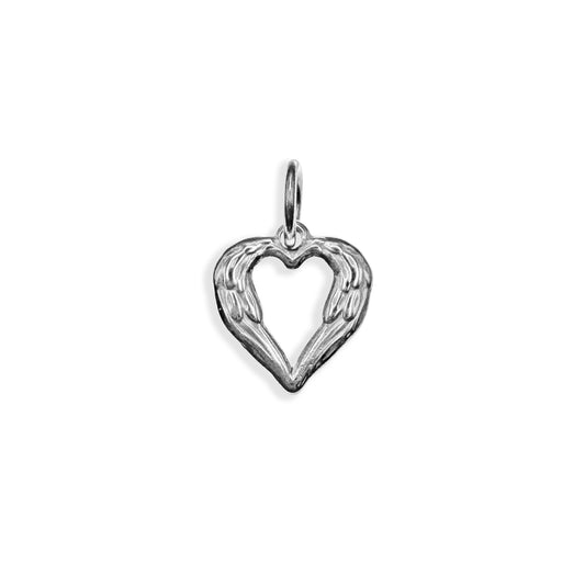 Silver Isla Heart Charm