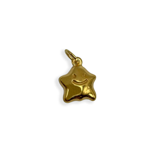 Gold Ghost Charm