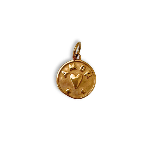 Gold Amor Charm