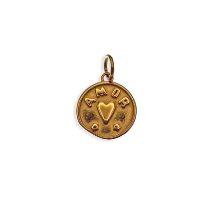 Gold Amor Charm