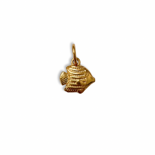 Gold Angel Fish Charm