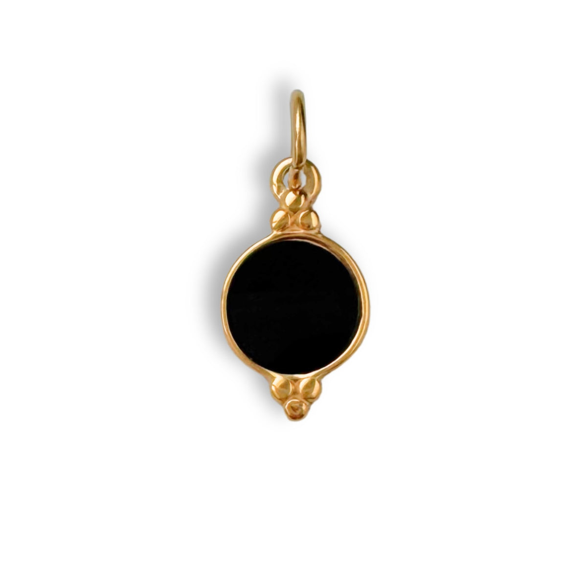 Gold Black Magic Charm