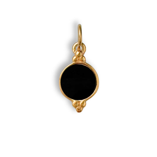 Gold Black Magic Charm