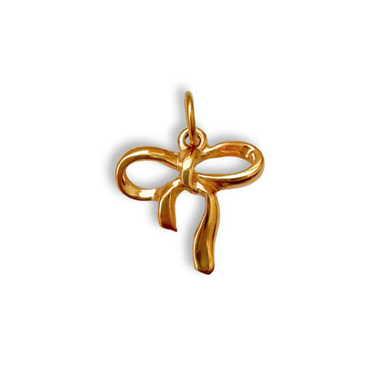 Gold Bow Charm