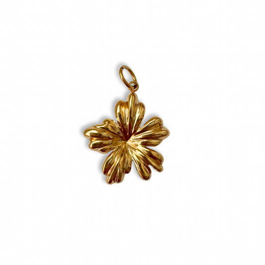 Gold Cherry Blossom Charm