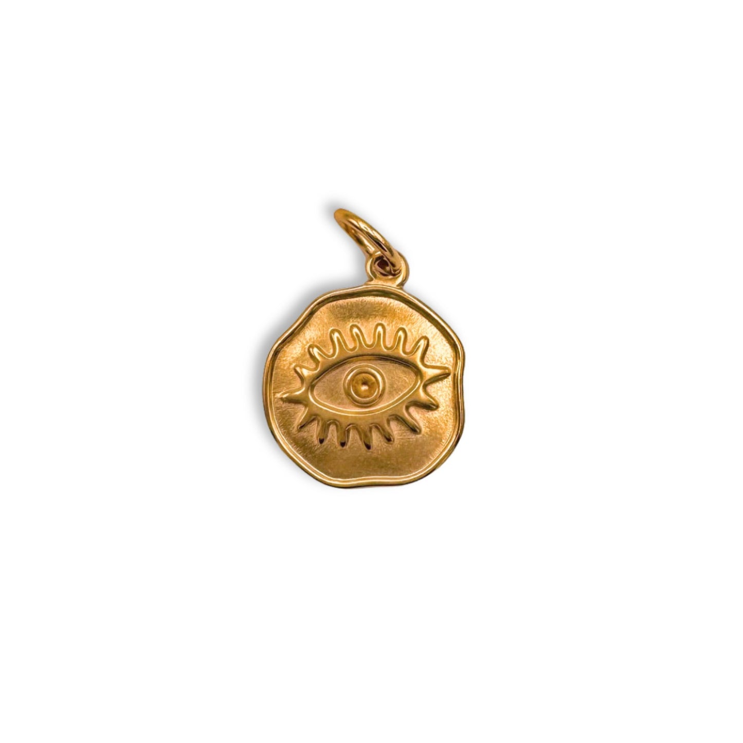 Gold Eye Charm