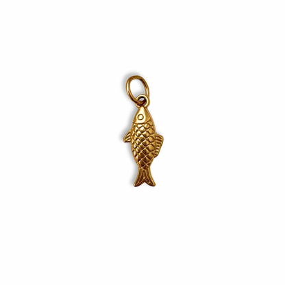 Gold Fish Charm