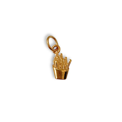 Gold Fries Charm