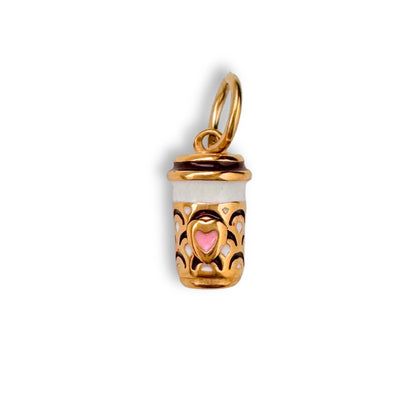 Gold Hot Chocolate Charm
