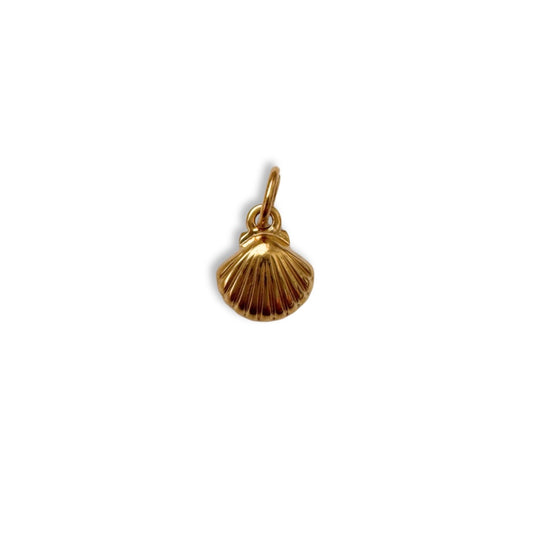 Gold Mini Shell Charm