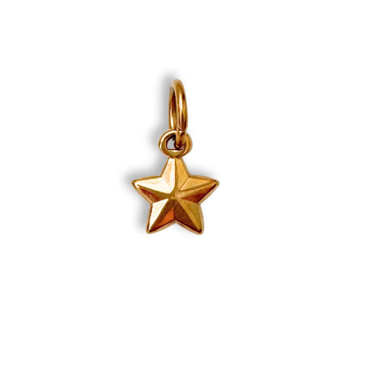 Gold Tiny Star Charm