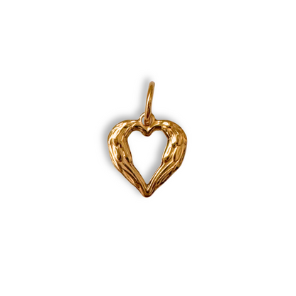 Gold Isla Heart Charm