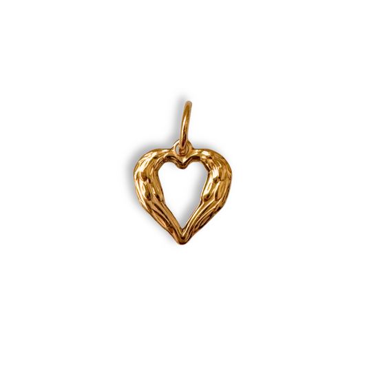 Gold Isla Heart Charm