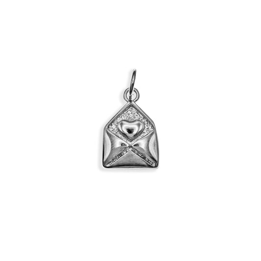 Silver Love Letter Charm