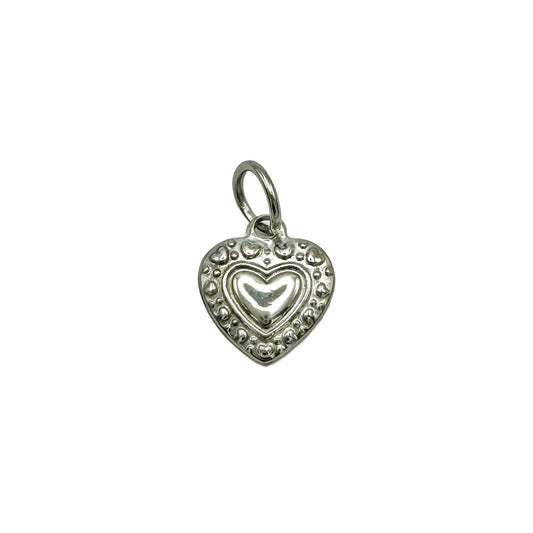 Silver Small Heart Charm