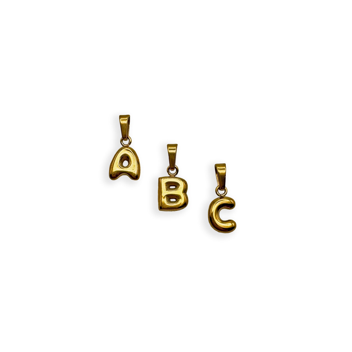 Mini Initial Charm - Gold