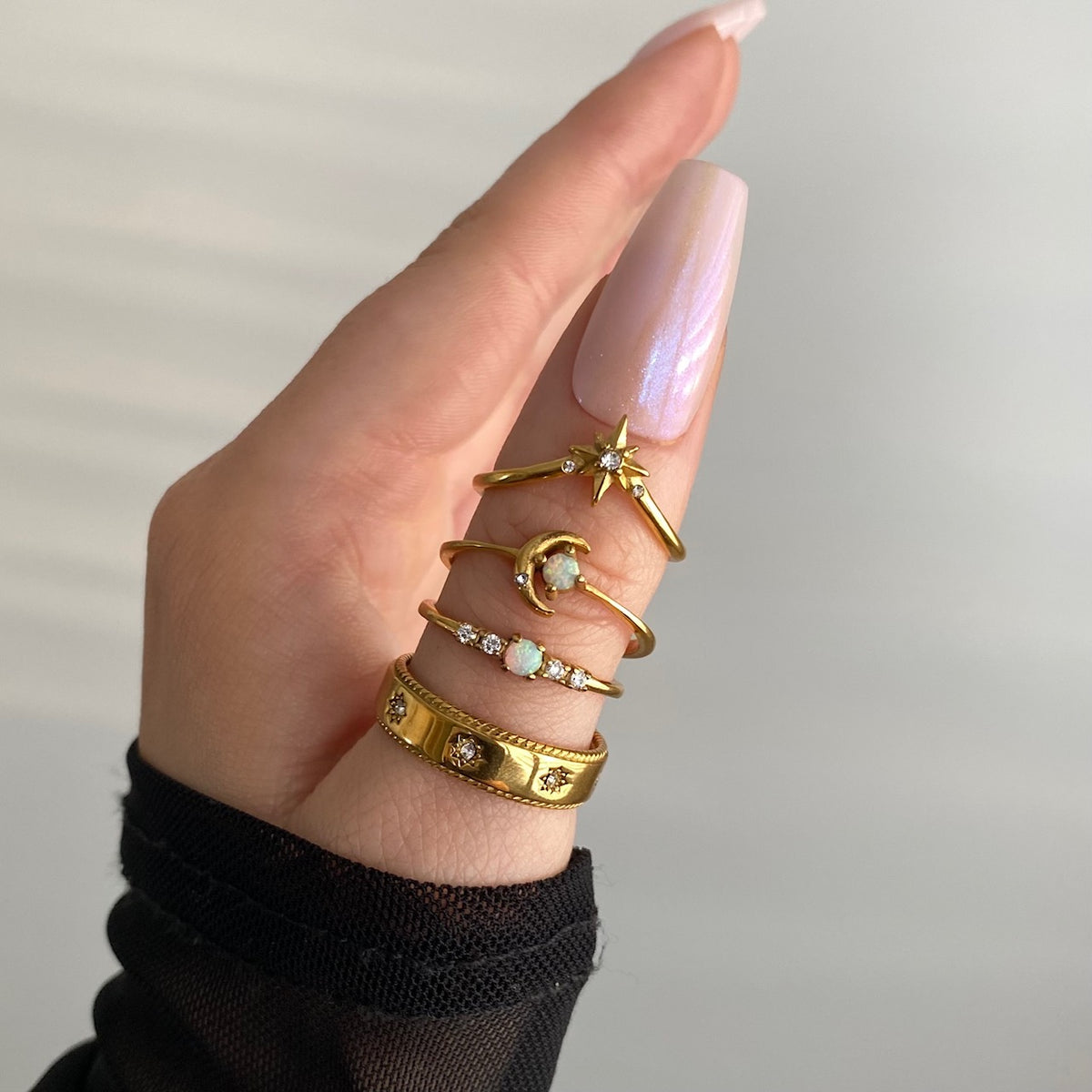 Astra Angel Rings Astra Star Ring – Wildflower Jewellery