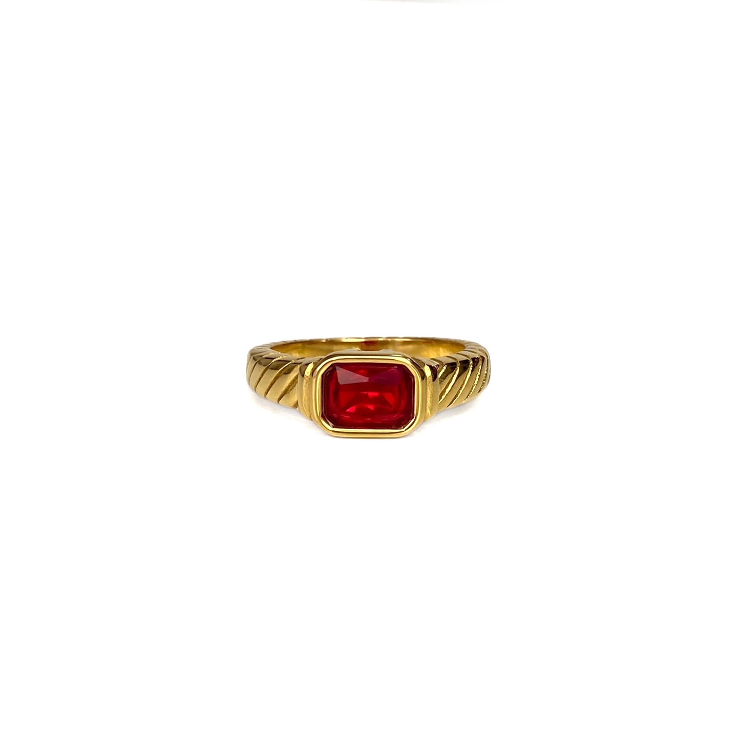 Lucia Ring Red