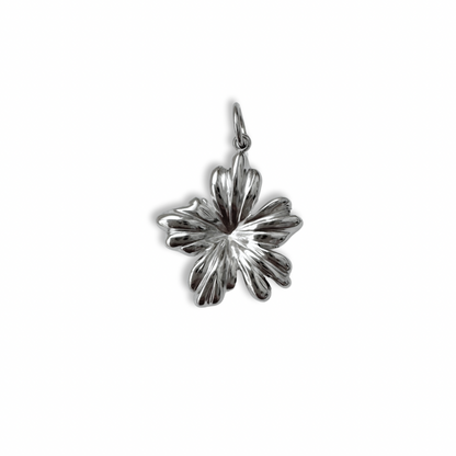 Silver Cherry Blossom Charm