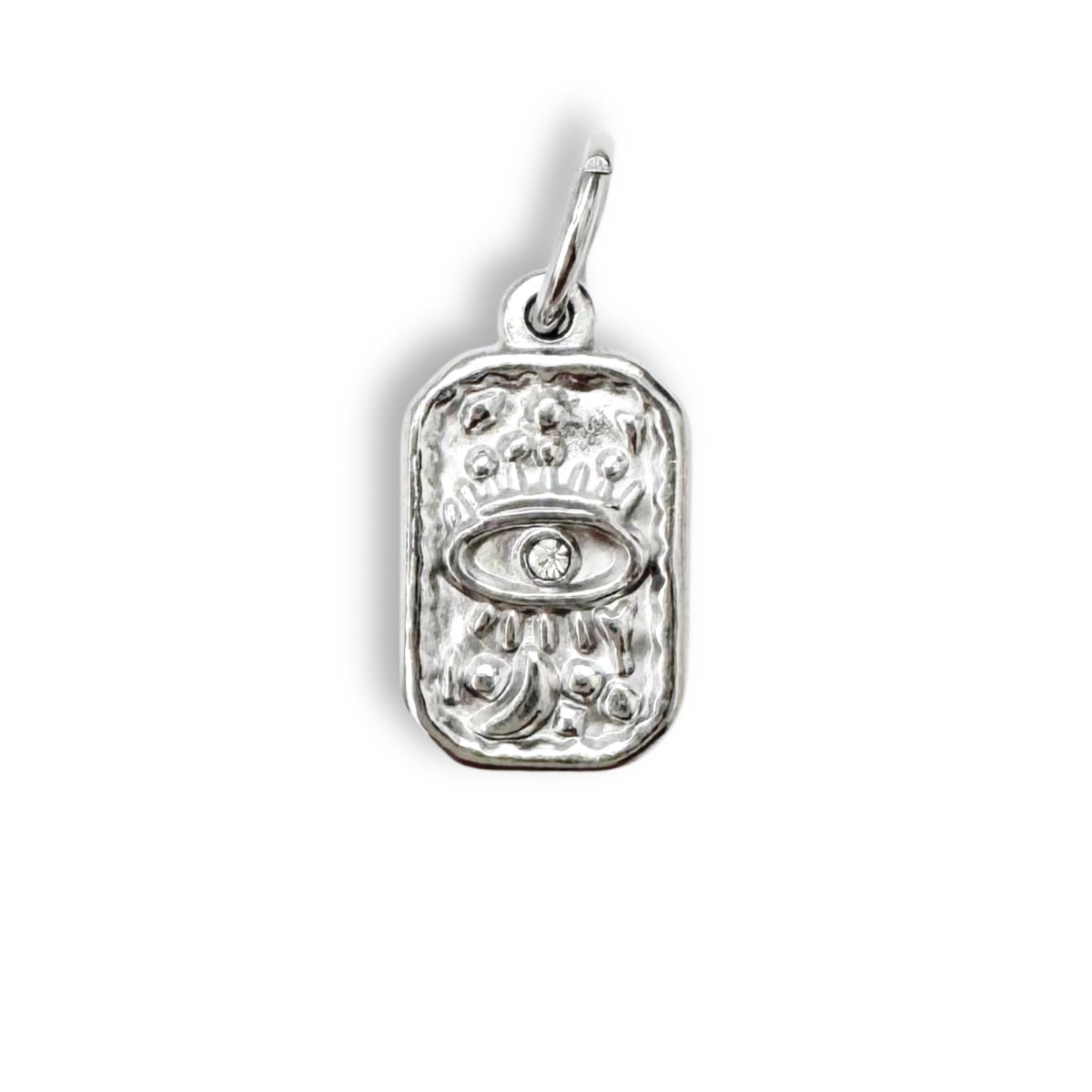Silver Enchanted Eye Charm