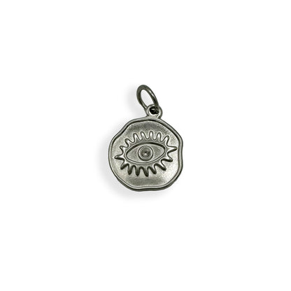 Silver Evil Eye Charm