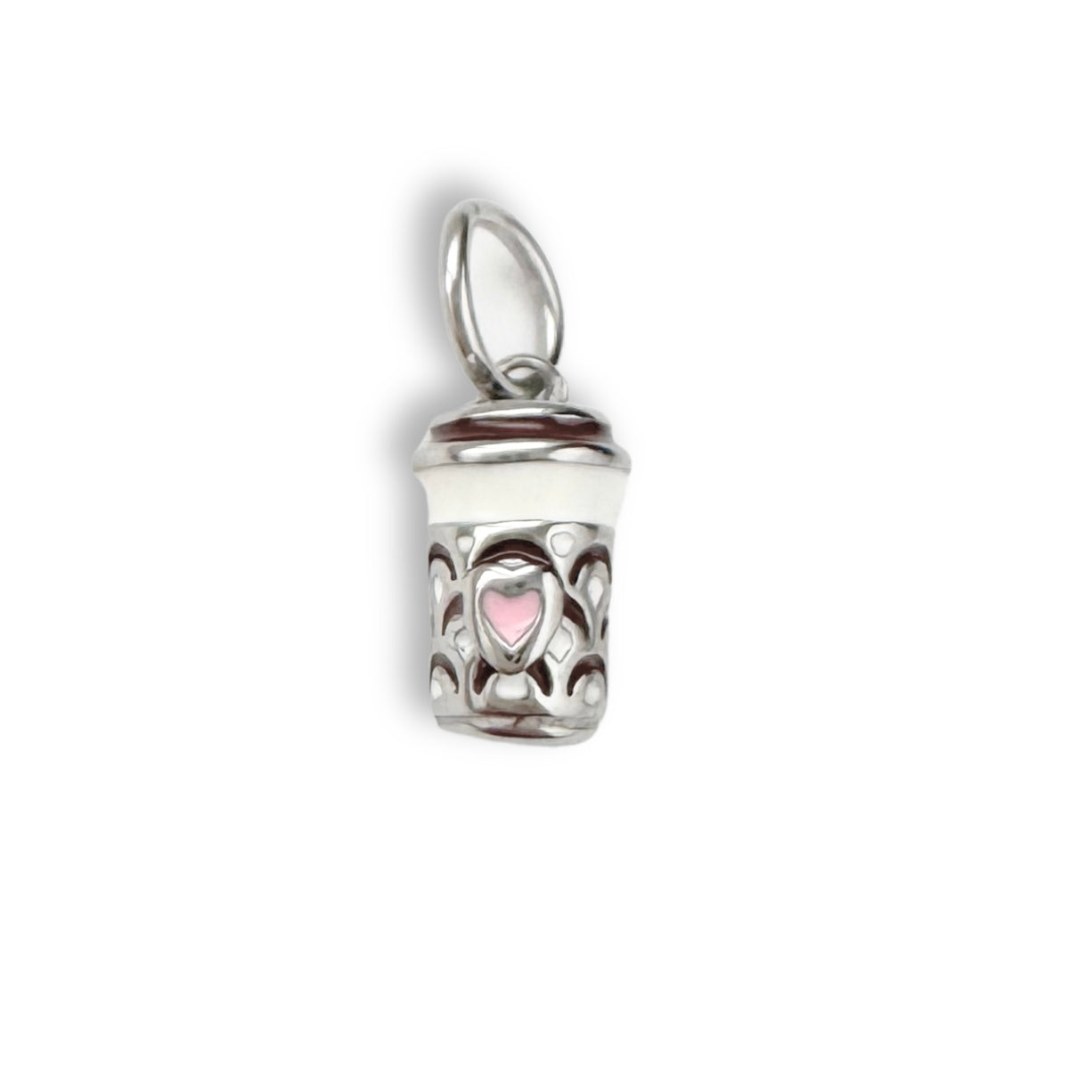 Silver Hot Chocolate Charm