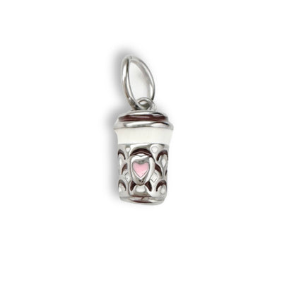 Silver Hot Chocolate Charm