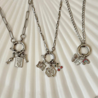 Silver Butterfly Charm